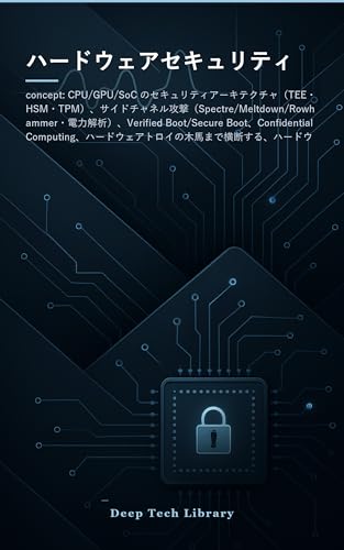 Hardware Security (Deep Tech Library) (Japanese Edition)