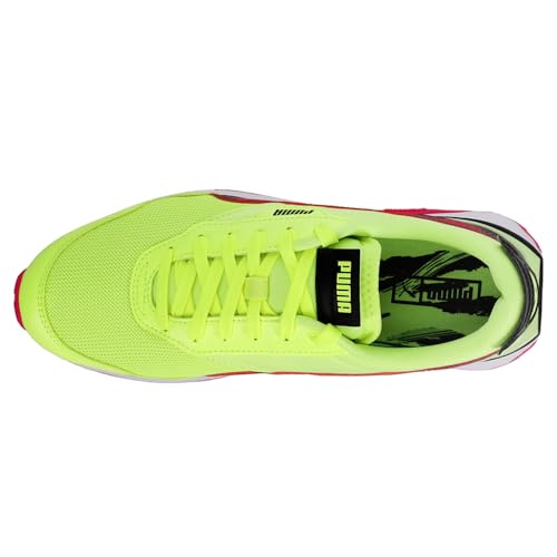 PUMA Womens Cruise Rider E Lights Lace Up Sneakers Shoes Casual - Multi, Yellow4