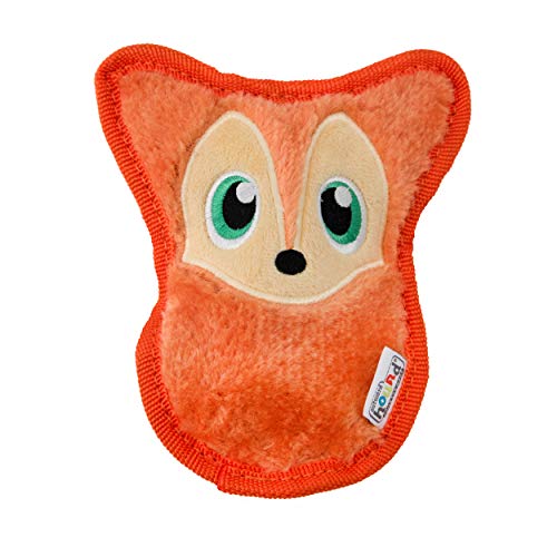 Outward Hound Invincibles Mini Fox Plush Dog Toy, XS Outward Hound Invincibles Mini Fox Plush Dog Toy, XS