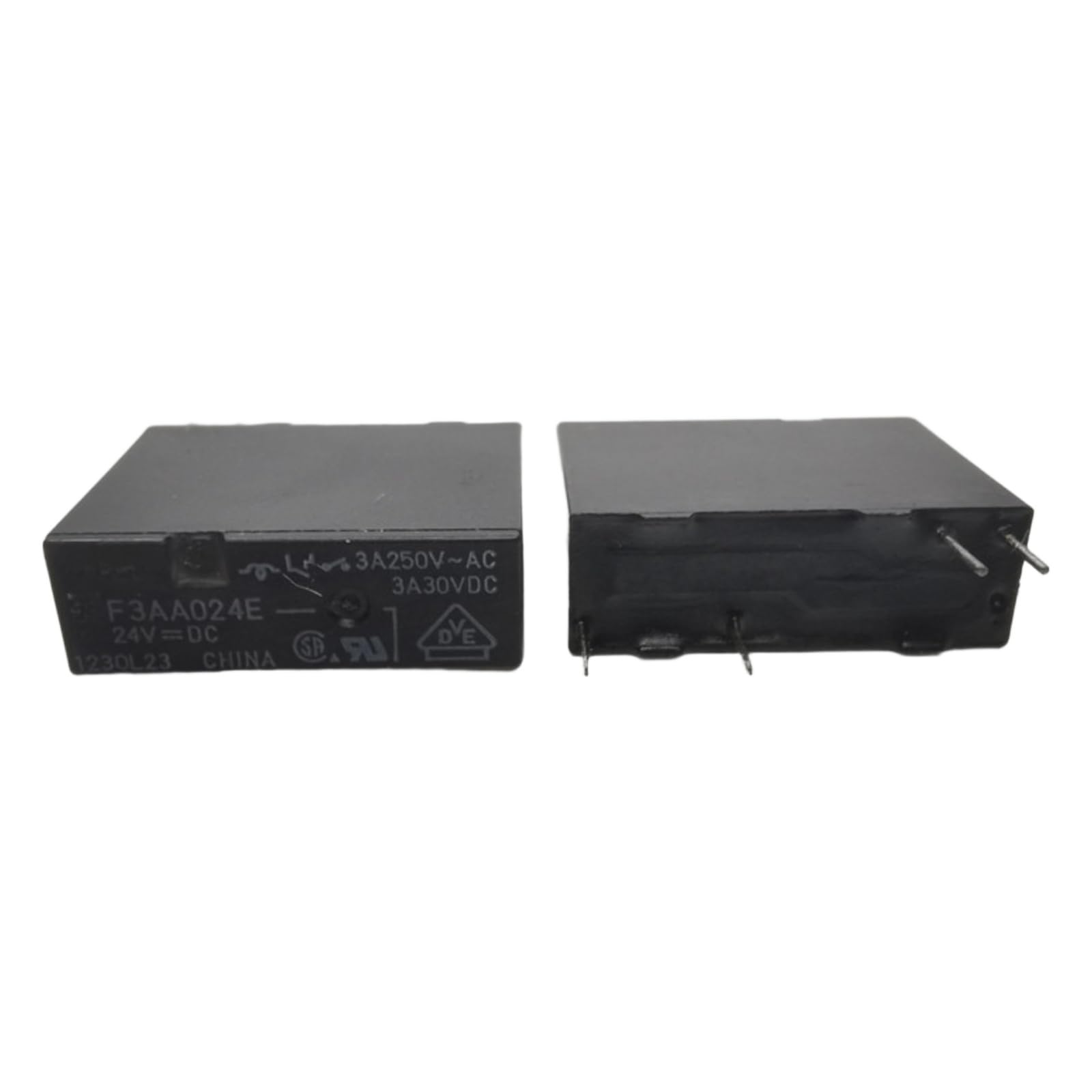 Relais F3AA024E 3A commutation stable à 4 broches - 2