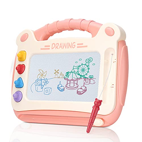 CS COSDDI Pizarra magnética de Dibujo para niños, 30x24cm Grande Magnético Pintura de la Escritura Doodle Sketch Pad, Juguetes para Niños Infantiles