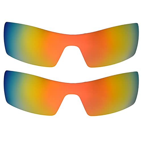 Verres polarisés Oakleys Oil Rig contre la fatigue oculaire lot de 2 optiques rouges