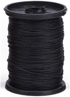 50 Meters Strong Nylon Thread Black Nylon Sewing Thread for Upholstery