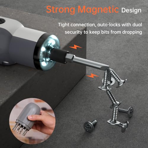 Katerk 1500mAh Electric Screwdriver Cordless Rechargeable Power Screwdriver - image 5