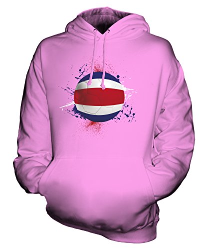 Pull Costa Rica Football Candymix résistant au froid, sweat unisexe pour le confort quotidien
