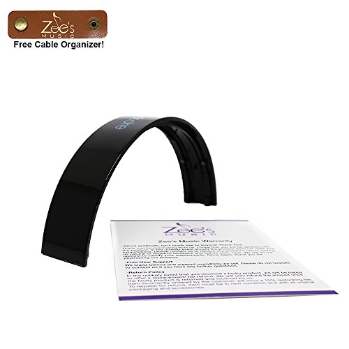 Zee's Music Replacement Headband for Beats by Dr Dre Wireless Black