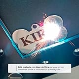 ibera gifts - Hundemarke mit Gravur - Personalisierte Hundemarke in Pfotenform für kleine und mittelgroße Haustiere - Hochwertiges legiertes Metall - Hundemarke personalisiert