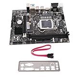 carte professionnelle STABILE STROMVERSORGUNG: Dieses Micro-ATX-Motherboard für -Prozessoren verfügt über eine dreiphasige Stromversorgung, ein vollständig auf Halbleiterkondensatoren ausgelegtes Design und 24+8-Pin-Stromanschlüsse, um einen stabilen Betrieb des Motherboard-Zubehörs zu gewährleisten.