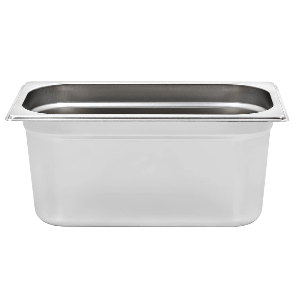 Küchengeräte-Zubehör – Küche & Esszimmer – Gastronorm-Behälter 4 Stück GN 1/3 150 mm Edelstahl