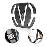 Qijk Shoulder Strap Adjuster, Keeps the Shoulder Strap From Hanging Around the Neck, Reduces Neck Irritation, Improves Driving Comfort. Car Accessories. color rush