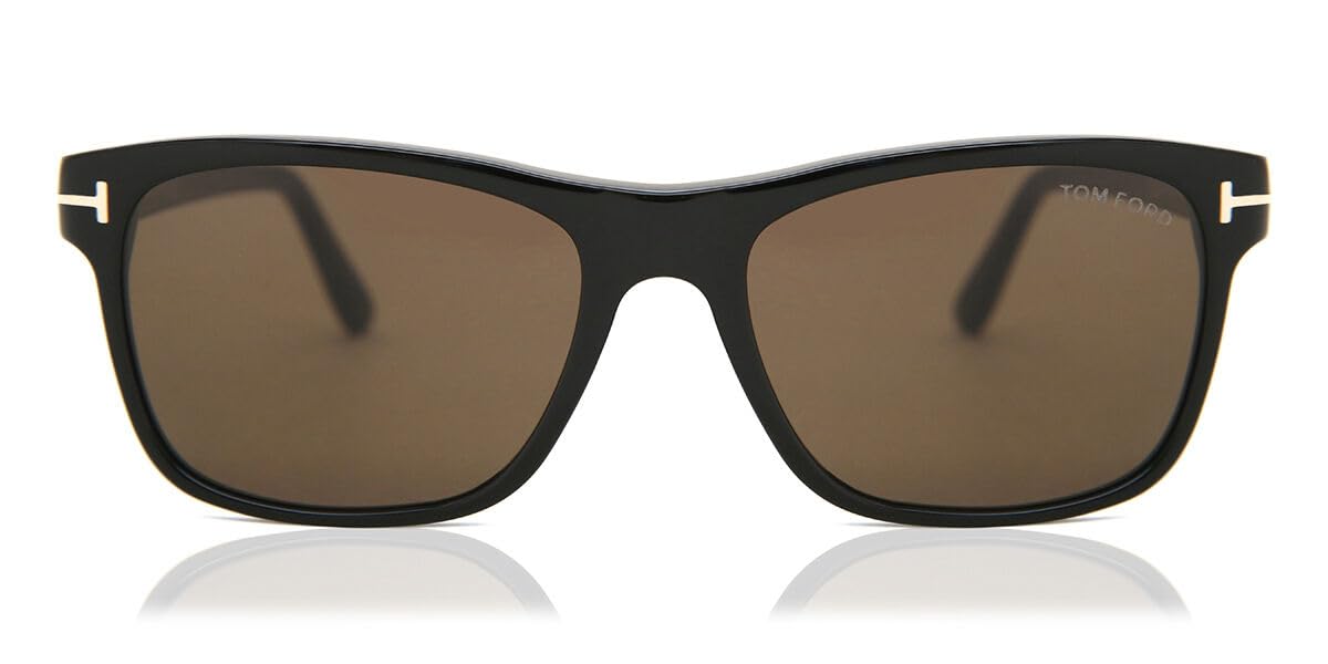 Sunglasses Tom Ford FT 0698 Giulio 01J Shiny Black/Brown Lenses