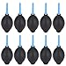 GLOGLOW Air Blower Dust Cleaner, 10-Pack Rubber Blowing Ball for Camera Lens, Electronics, Pool Vacuum