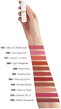 L'Oréal Paris Age Perfect Lipstick 706 Burgundy, Berry, Moisturising with Nourishing Core, 4.8 g
