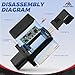 EVERESTWAY Mass Air Flow Sensor MAF Compatible for Mazda 3 CX-7 CX-9 Compatible for Subaru Baja Forester Impreza Legacy 22680-AA310