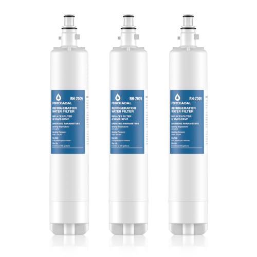 FOIRCEADAL Replacement for GE RPWFE RPWF (Built-in CHIP) Water Filter Compatible with GFE28GYNFS GFE28GELDS PFE28KELDS PFE28KYNFS DFE28JSKSS GYE22HMKES 3 Filters
