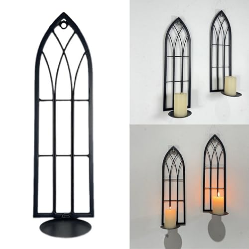Candelabro decorativo de Navidad en hierro forjado para mesas elegantes 3
