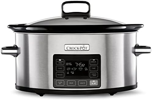 Crockpot TimeSelect Olla de Cocción Lenta Digital | 5,6 L (7+ Per...