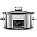 Crockpot olla de cocción lenta digital con tecnología TimeSelect | Pantalla digital y planificador de comidas programable | 5,6 l (más de 7 personas) | Para todo tipo de recetas