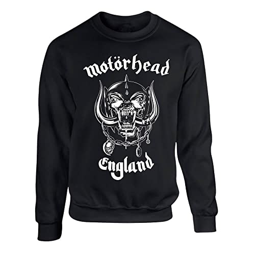 Pull Motorhead Angleterre manches longues pour concerts et soirées rock