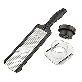 PL8 Professioneller Dünnschneider - Verstellbare Edelstahl-Mandoline zum präzisen Schneiden von...