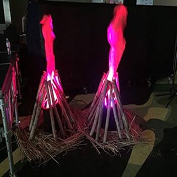 Amazon.co.jp : TOPCHANCES 60W 59インチ LED 人工炎 ランプ 3D