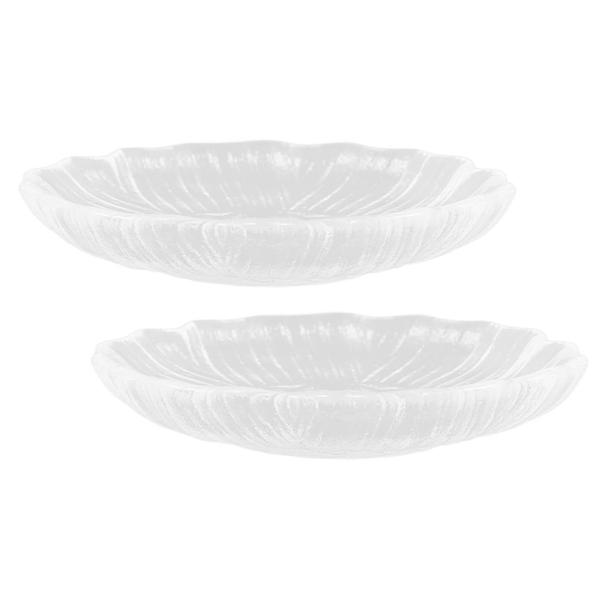 Soucoupes à thé en verre, dessous de verre ronds empilables pour bistrot