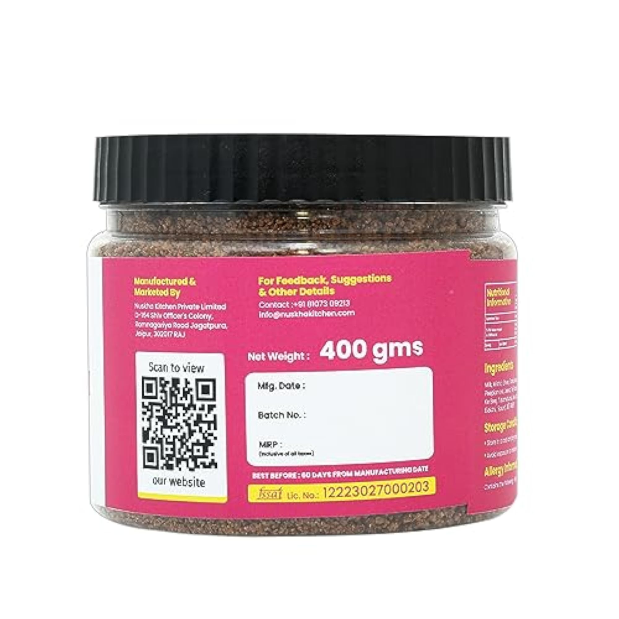 NUSKHA KITCHEN Nari Kalyan Paak, 100% Ayurvedic