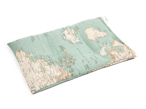 TERMOSAK Saco térmico de semillas de soja y lavanda, 37x25, cojín térmico microondas/congelador, compresa calor/frío, alta duración de producto. (003, 37x25)