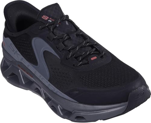 Skechers - Mens Glide-Step Altus Slip On Shoes, Color Black/Charcoal, Size: 8.5 W US