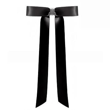 New Magnetic Hair Bow Clips for Women Girls Hairs Accessories, 2-in-1 Design Magnetics Tropical Sunset Hairs Clips Black