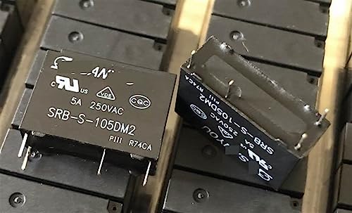 Relé 4 pines 46F-5V para reparar sistemas de domótica y automatizar las luces del hogar