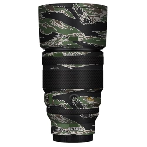 Protection objectif Nikon Z 135mm F1.8 S Plena camouflage tigre nature