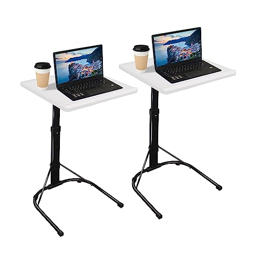 Folding TV Tray Table, Adjustable TV Dinner Table