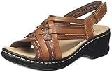  Clarks Lexi Carmen, Sandalias de Talón Abierto Mujer, Marrón (Tan Leather Tan Leather), 41 EU