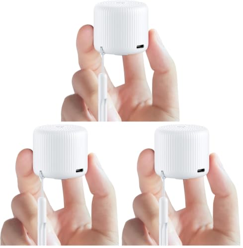 Image of Portable Sound Machine for Baby Adults,LEICEX Travel Sound Machine,15 Non-Looping Sound Timer and Memory Play, Mini White Noise Machine for Sleeping Office Privacy Travel Gift (Pack of 3)