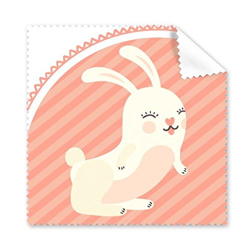 Chiffon optique lapin rose pour le bureau et la maison