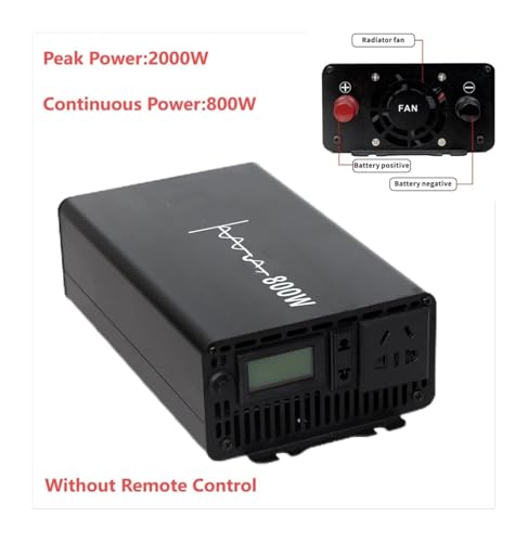 Onduleur solaire onde pure 2000W solution électricité stable 96V vers 110V