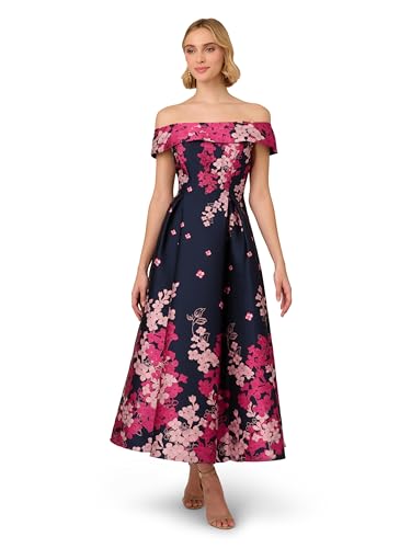 Adrianna Papell Women's Off-Shoulder Dress