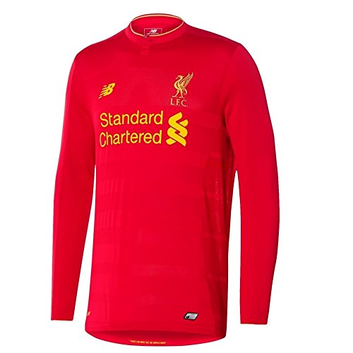 Liverpool FC 2016/17 Long Sleeve Home Jersey - Adult Large - Red