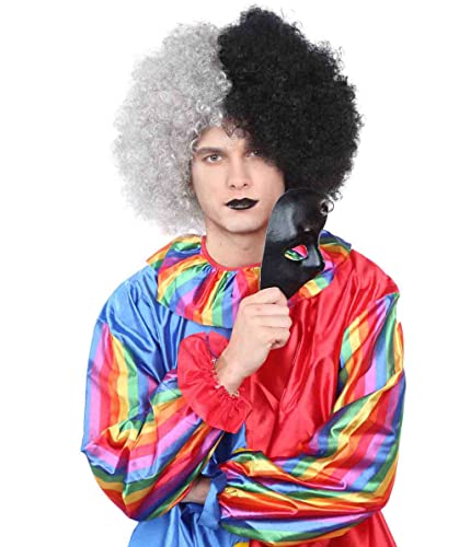Banana Costume 2-PC Dark Clown Wig