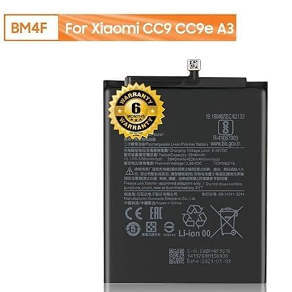 Image of THE BATTERY STORE Original BM4F Battery for Xiaomi A3 Battery with 6 Month warrenty****(DD140)