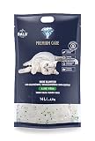 BALU Premium Care Silikat Katzenstreu Aloe Vera, Nicht klumpend 1 x 14 L