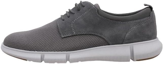Geox Boys U Adacter F D Oxford Fabric, Dk Stone, 5 US