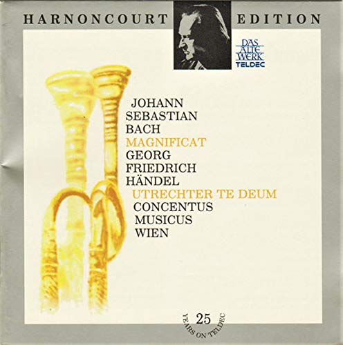 Bach : Magnificat -Haendel: Te Deum -Harnoncourt edition [Audio CD]