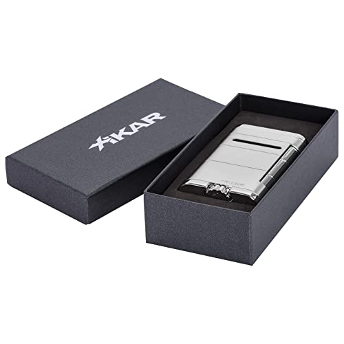 Encendedor XIKAR Allume Triple Jet Plateado miniatura 7