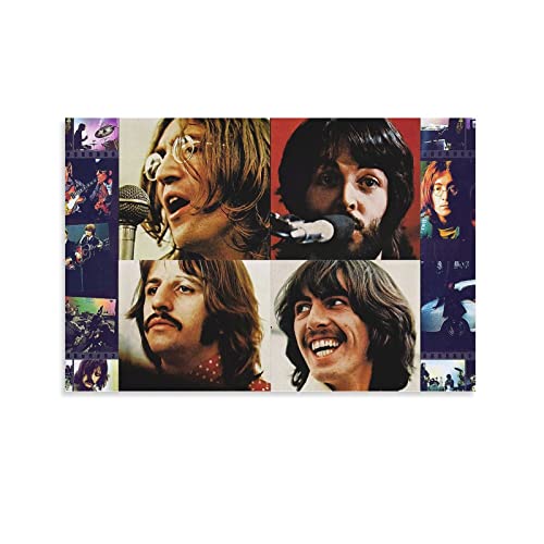 Poster décoratif vintage Beatles sur toile, affiches murales et image d’art imprimé, décoration de chambre à coucher, 60… - Les Beatles, Paul McCartney, John Lennon, RIngo Starr, George Harrison Poster décoratif vintage Beatles sur toile, affiches murales et image d'art imprimé, décoration de chambre à coucher, 60…