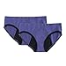 Anigan StainFree Menstrual Period Panties, Waterproof, Leakproof, Seamless, Tagless, Blue, 2 Pack Hipster, M