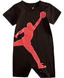 Nike Air Jordan Baby Boys Romper - Black (3 Months)