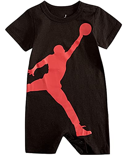 Nike Air Jordan Baby Boys Romper - Black (3 Months)