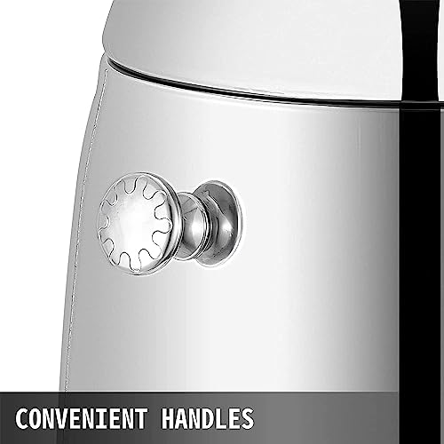 Hervidor de agua de acero inoxidable y PC transparente para hostelería profesional 7